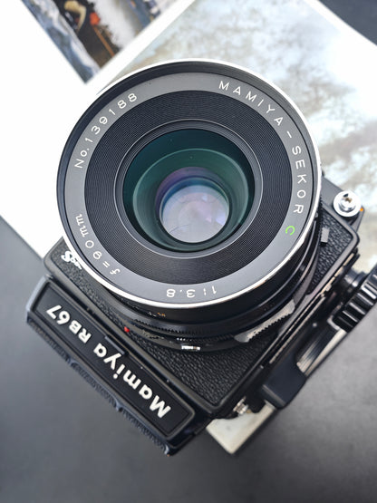Mamiya RB67 Professional S with Sekor C 90mm F3.8