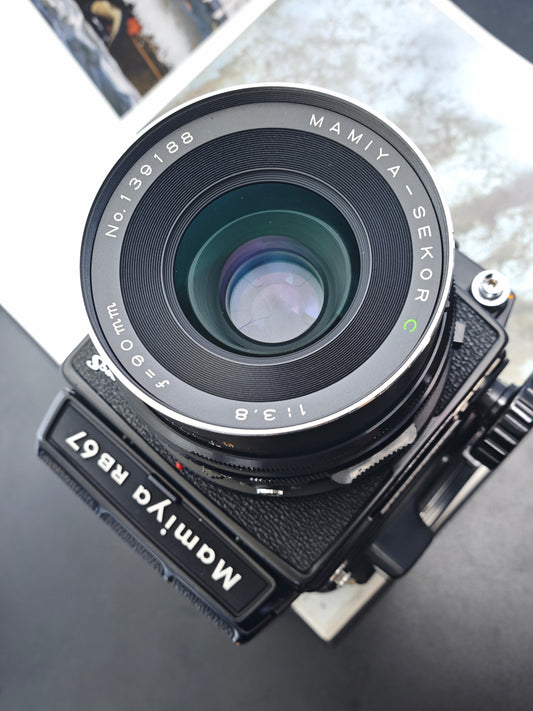 Mamiya RB67 Professional S with Sekor C 90mm F3.8
