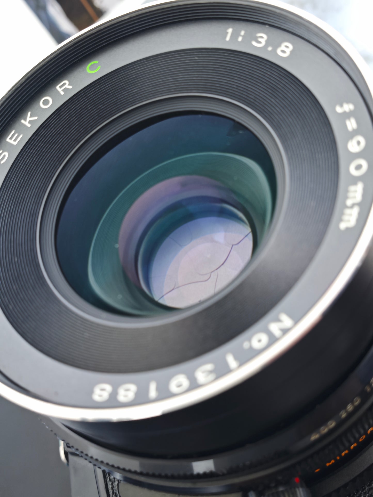 Mamiya RB67 Professional S with Sekor C 90mm F3.8