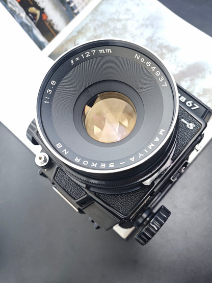 *READ* Mamiya RB67 Professional S with Mamiya-Sekor NB 127mm F3.8