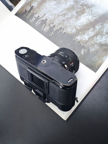 *READ* Canon A-1 black with FD 50mm F1.4 #1932138