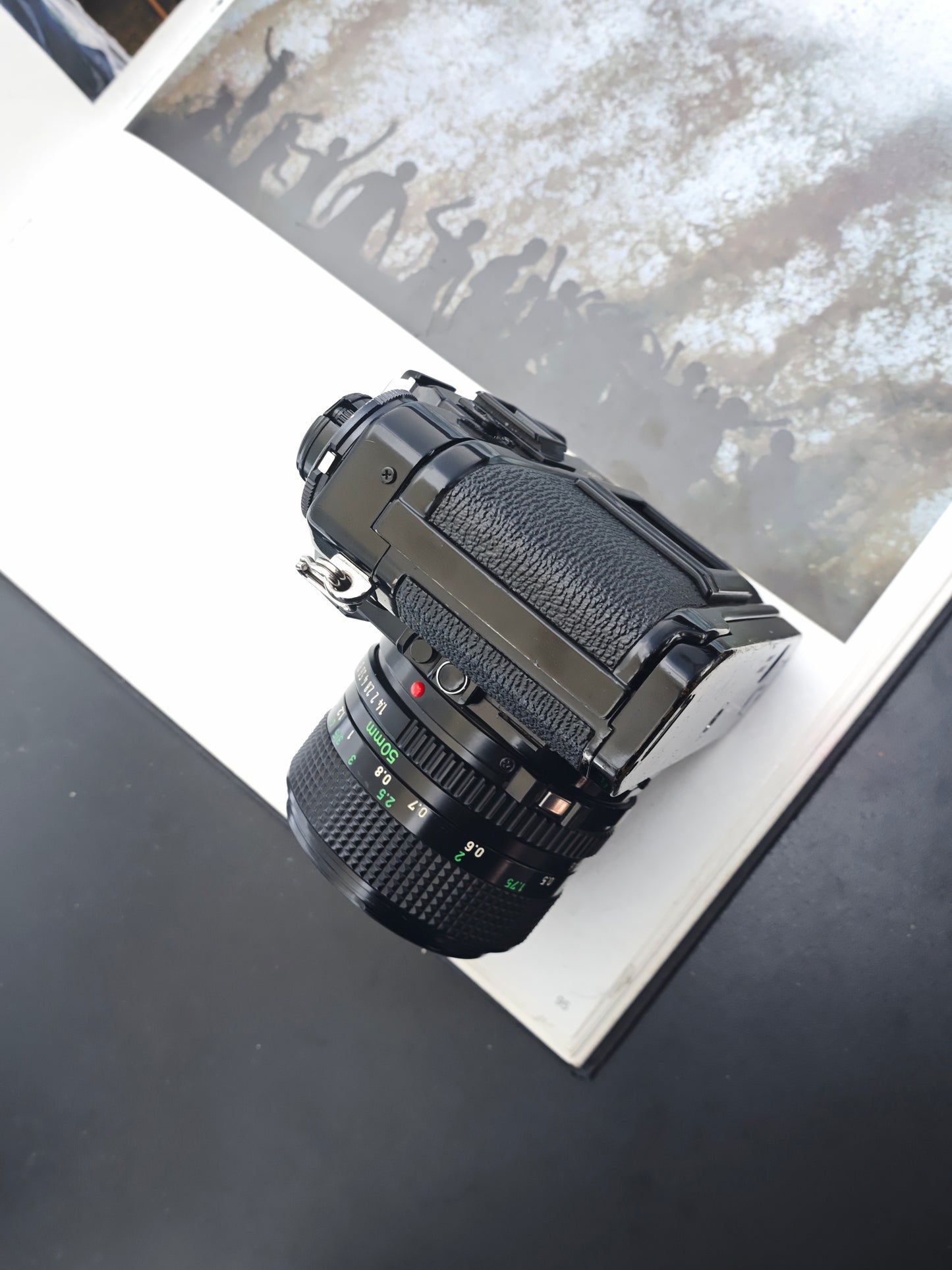 *READ* Canon A-1 black with FD 50mm F1.4 #1932138