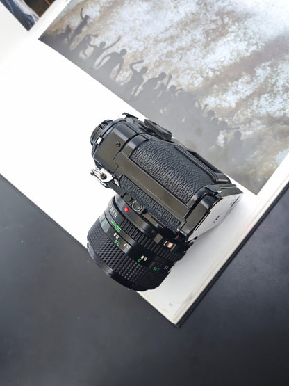 *READ* Canon A-1 black with FD 50mm F1.4 #1932138