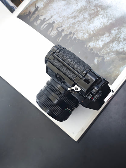 *READ* Canon A-1 black with FD 50mm F1.4 #1932138