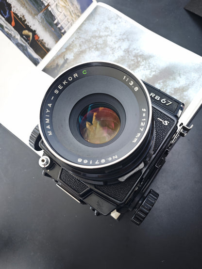 Mamiya RB67 Professional S with Mamiya-Sekor C 127mm F3.8