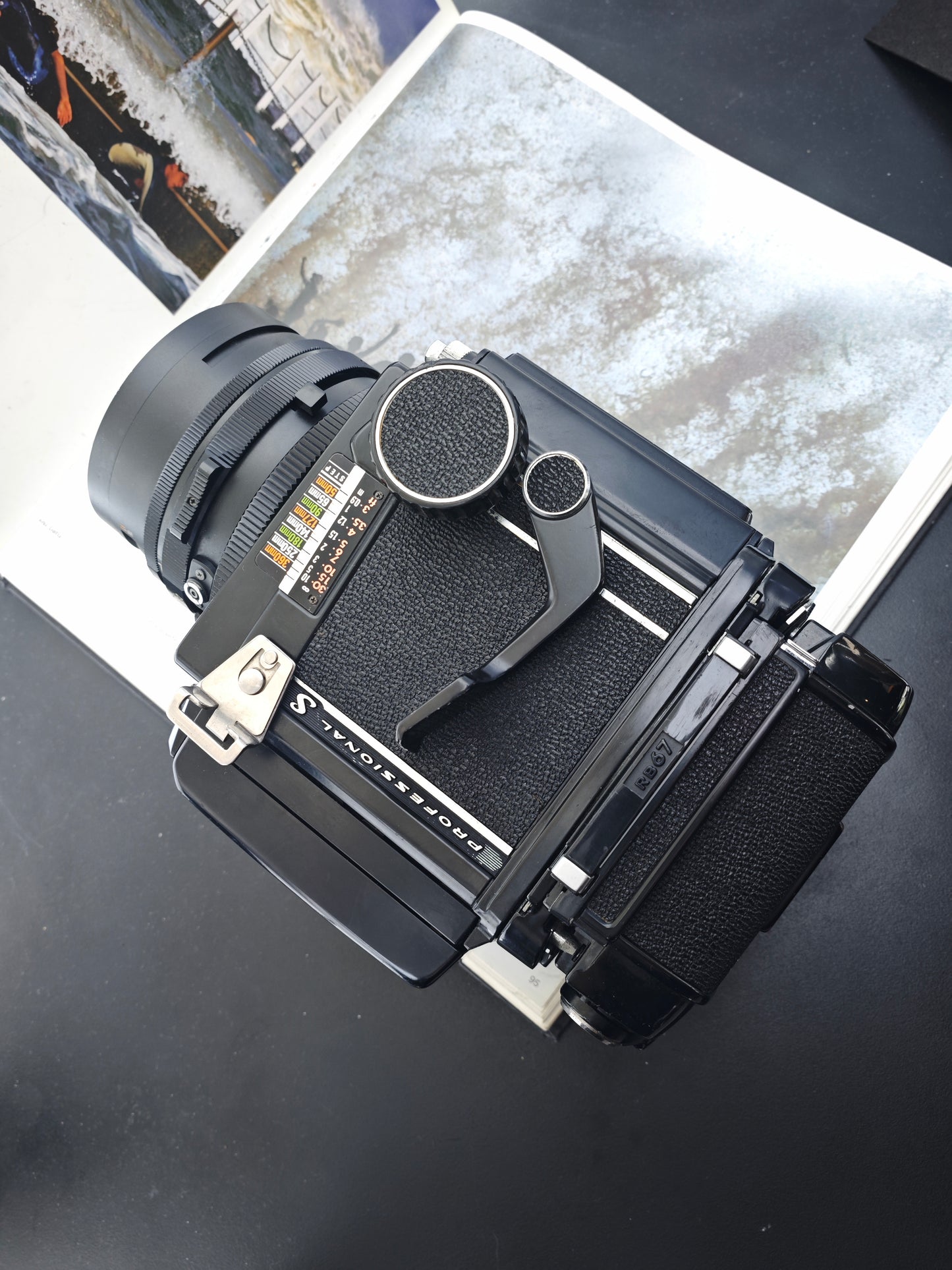 Mamiya RB67 Professional S with Mamiya-Sekor C 127mm F3.8
