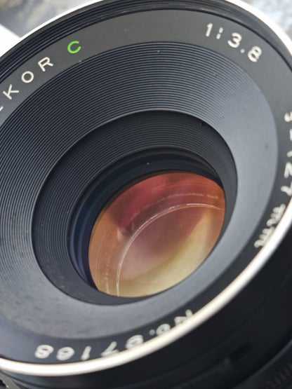 Mamiya RB67 Professional S with Mamiya-Sekor C 127mm F3.8