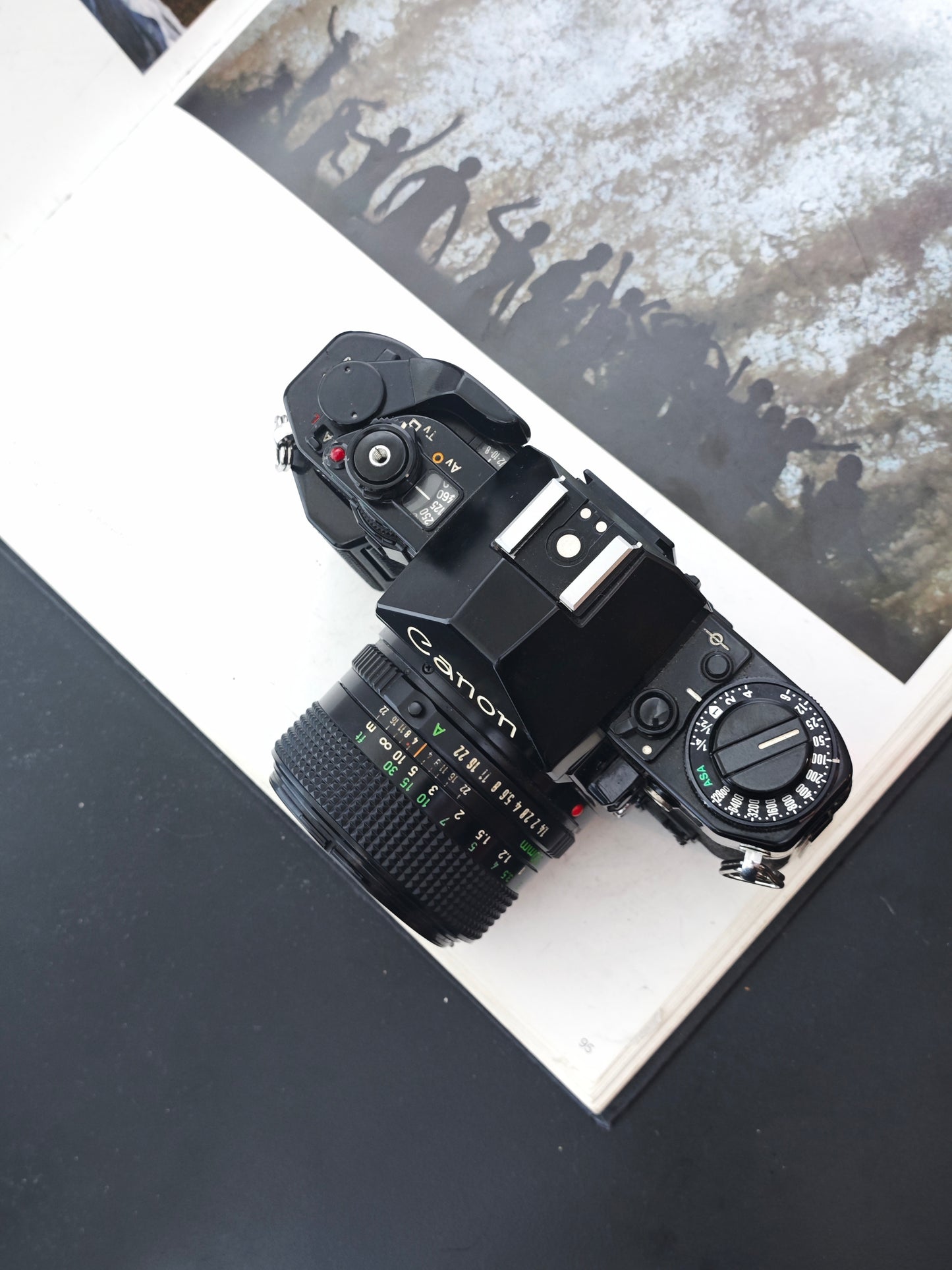 *READ* Canon A-1 black with FD 50mm F1.4 #1869963