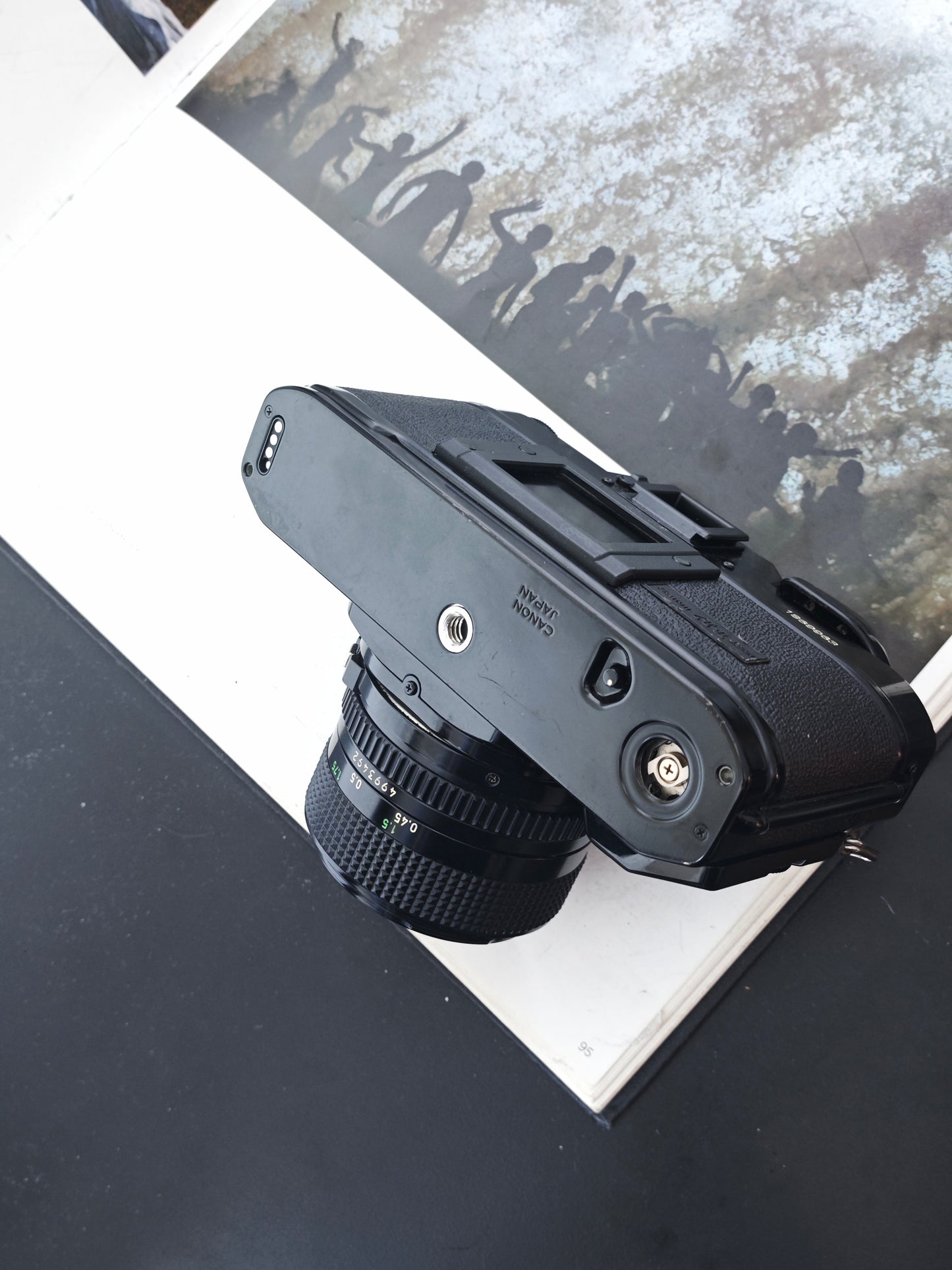 *READ* Canon A-1 black with FD 50mm F1.4 #1869963