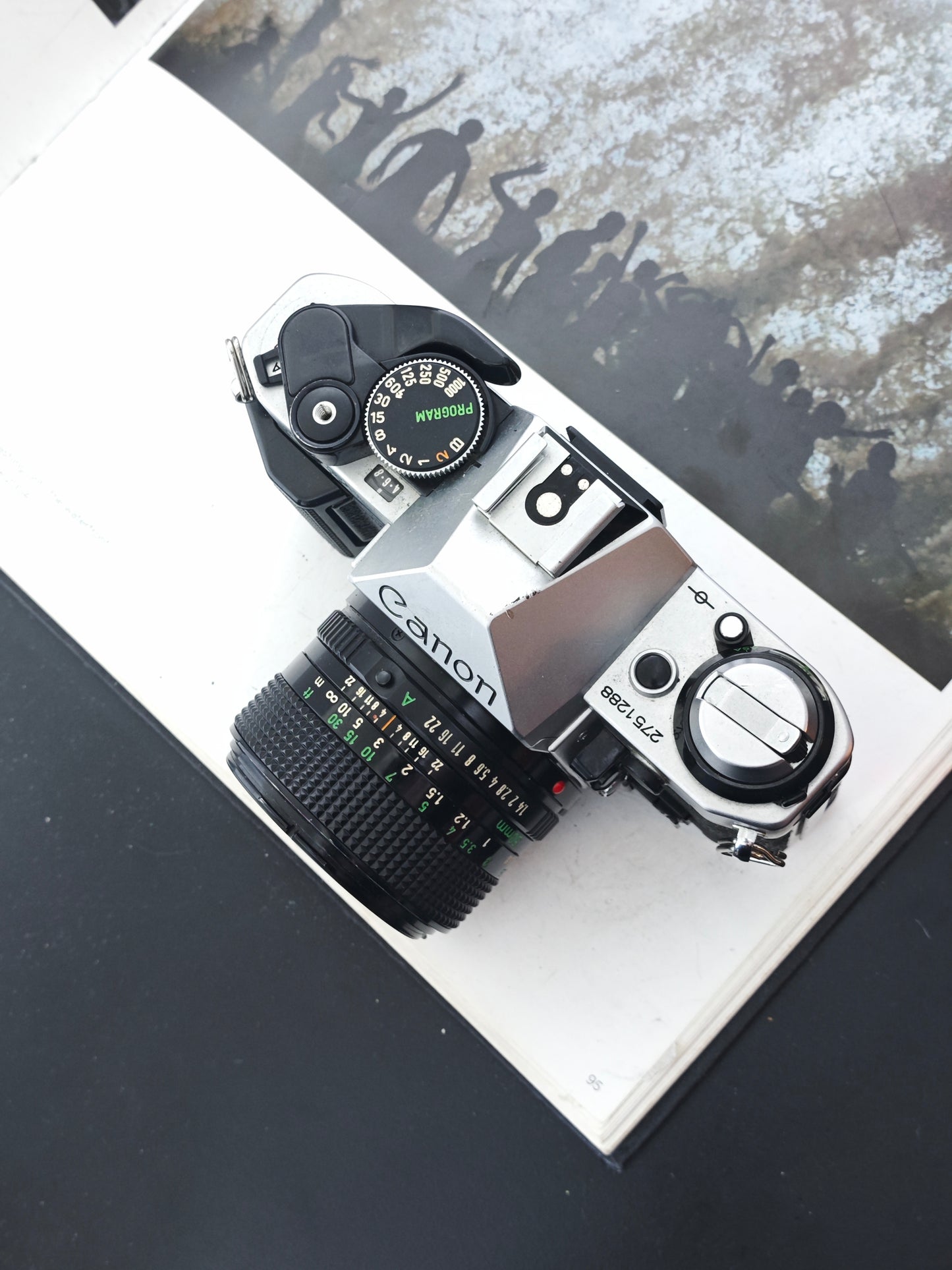 Canon AE-1 Program silver with FD 50mm F1.4
