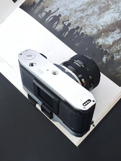 Canon AE-1 Program silver with FD 50mm F1.4
