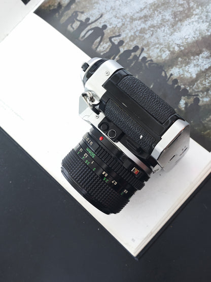 Canon AE-1 Program silver with FD 50mm F1.4