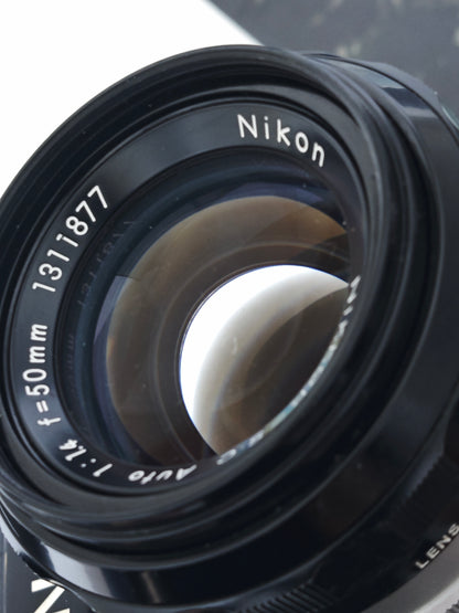*READ* Nikon F2 silver with Nikkor-S.C Auto 50mm F1.4 Non-Ai