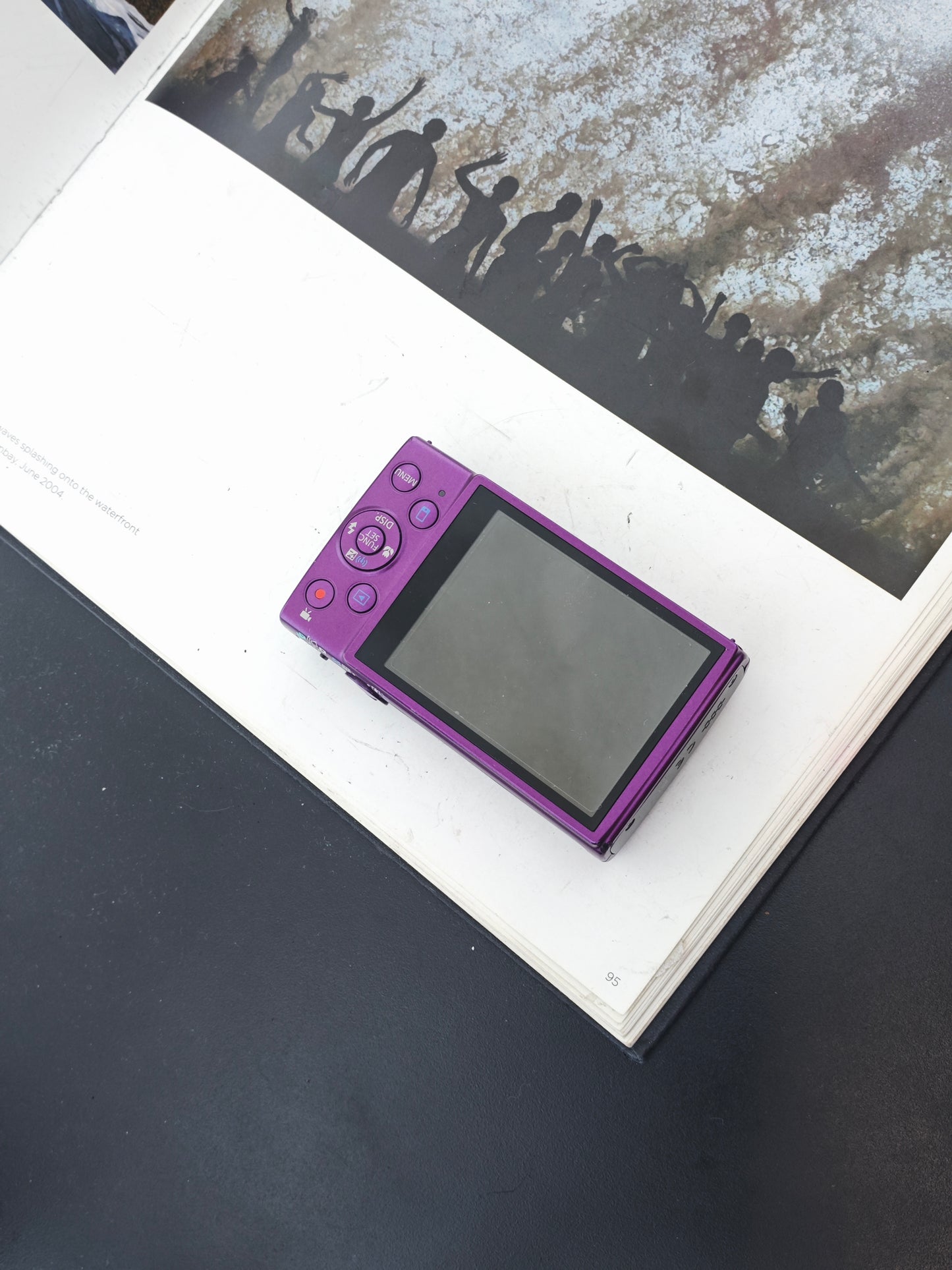 Used Canon IXY 630 purple Digital Camera [No charger]