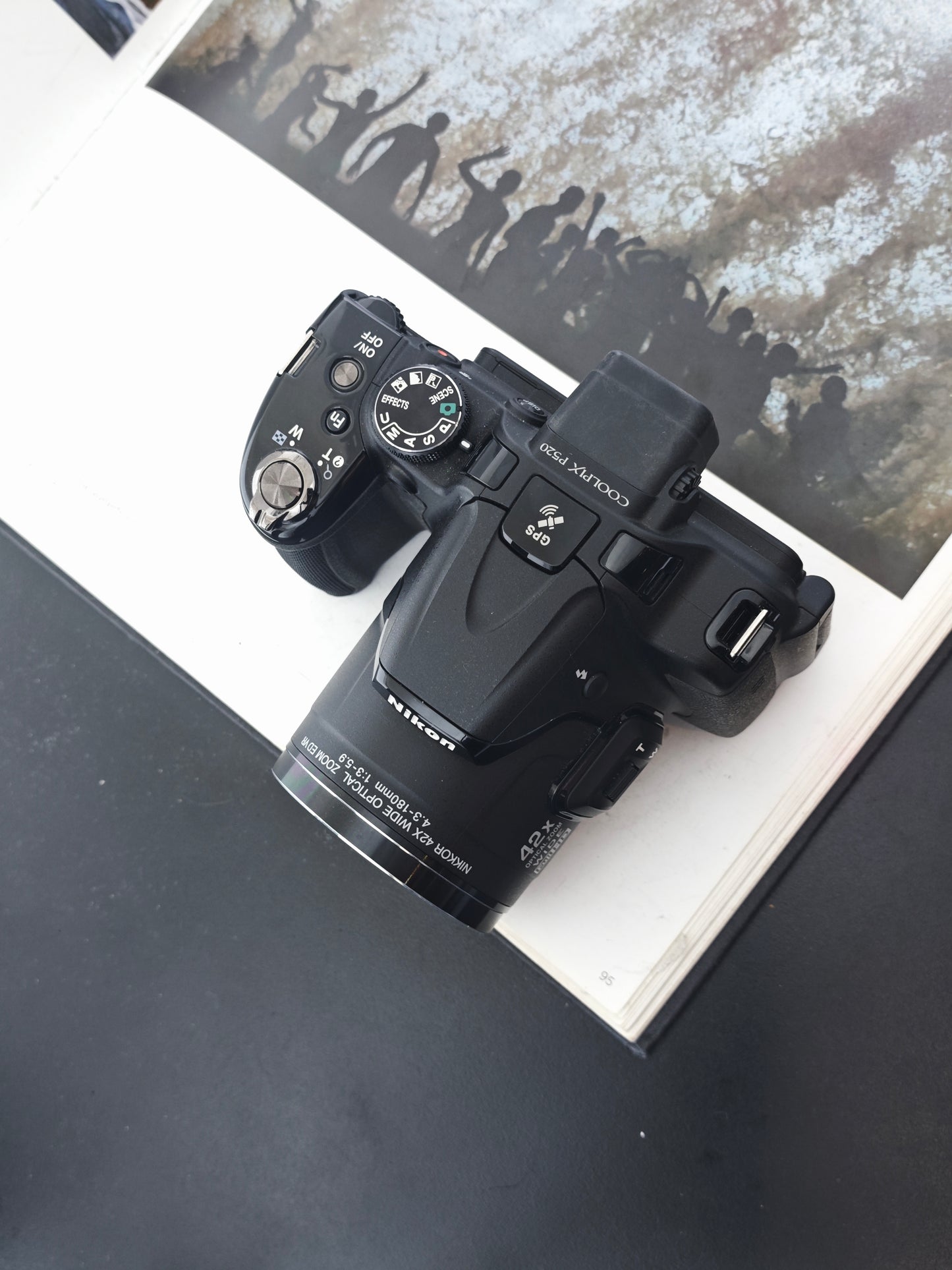Used Nikon Coolpix P520 black Digital Camera [with box] #21012514