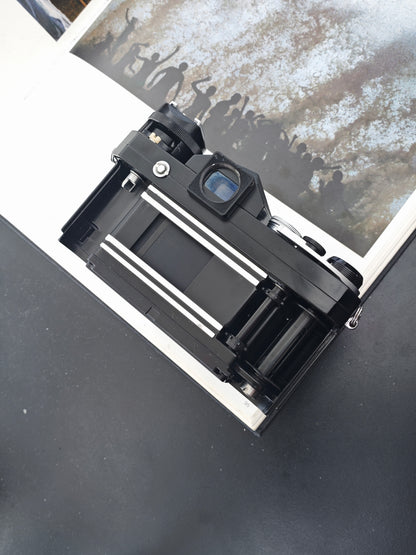 *READ* Nikon F eyelevel black with Nikon Nippon kogaku Nikkor-S Auto 5cm F2