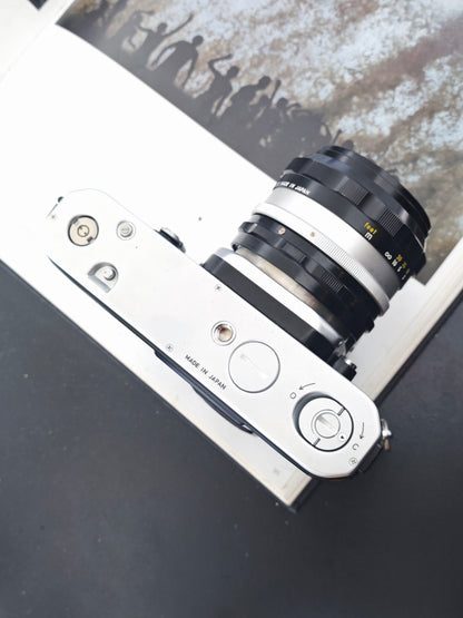 Nikon F2 silver with Nikkor-S.C Auto 50mm F1.4