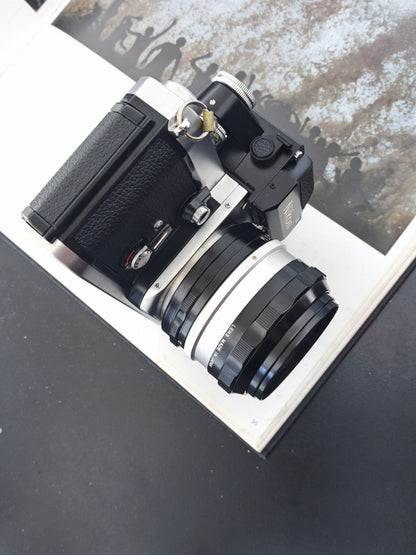 Nikon F2 silver with Nikkor-S.C Auto 50mm F1.4