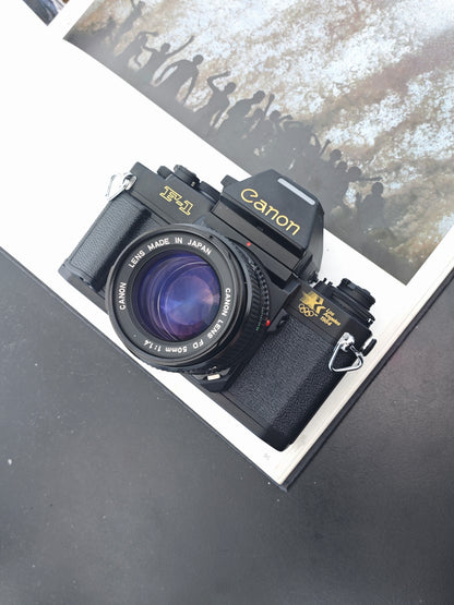 *READ* Canon New F-1 Los Angeles 1984 with FD 50mm F1.4