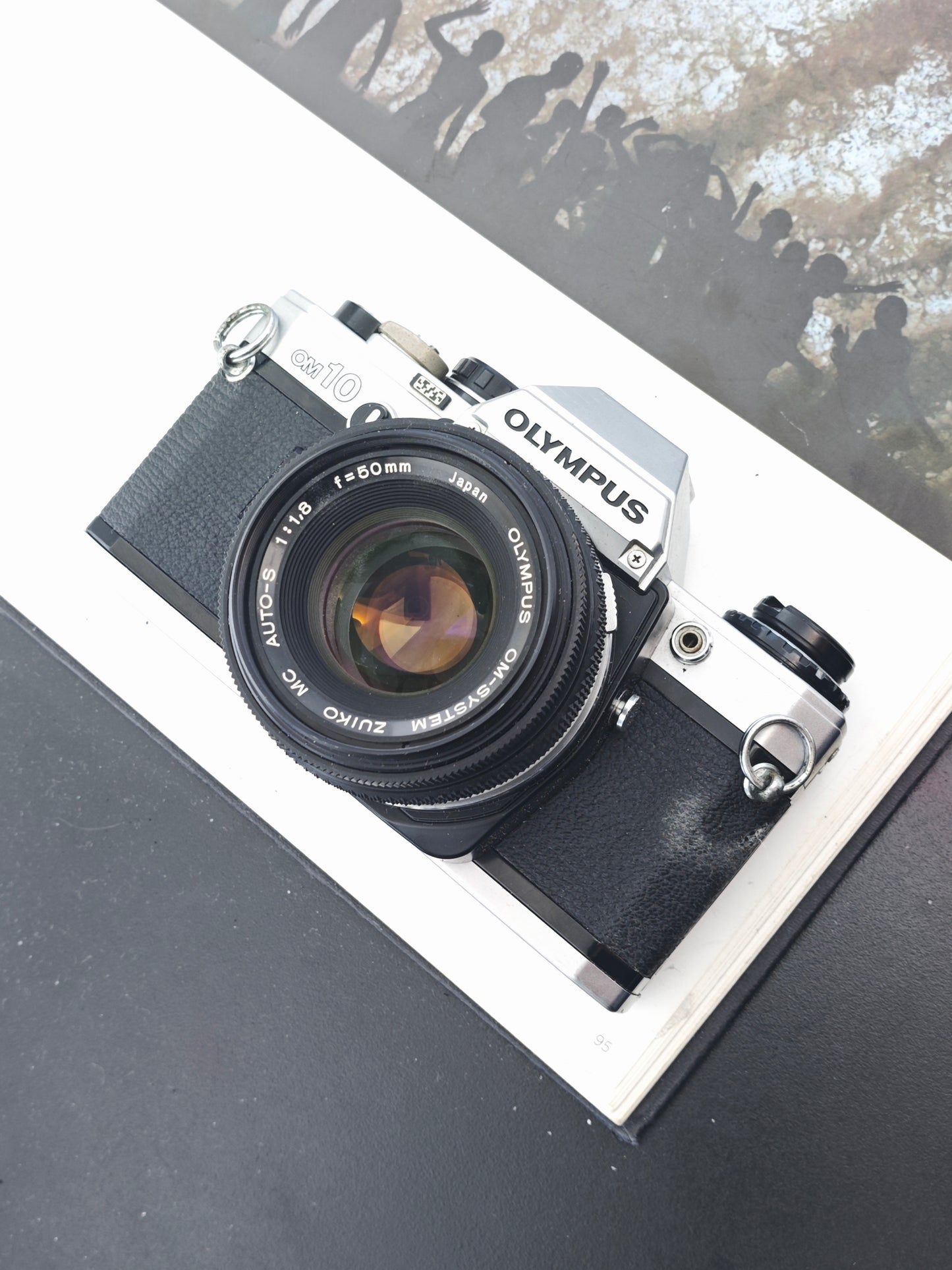 *READ* Olympus OM10 silver with OM-System Zuiko MC 50mm F1.8