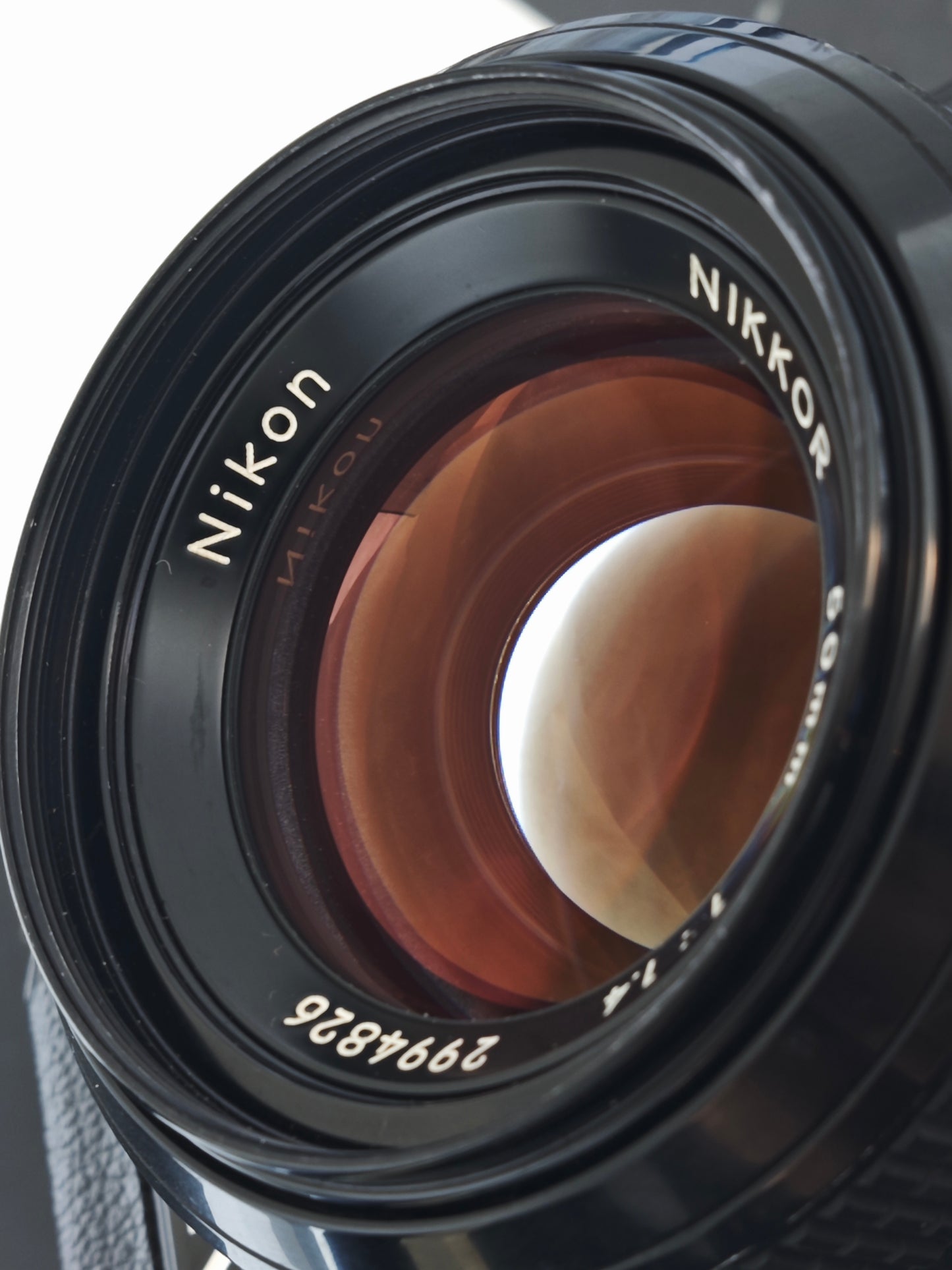 Nikon F2A silver with Nikon Nikkor 50mm F1.4 Ai