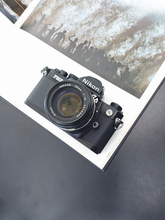 Nikon FM2 black with Nikon Nikkor 50mm F1.4 Ai-S