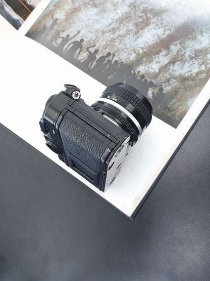 Nikon FM2 black with Nikon Nikkor 50mm F1.4 Ai-S