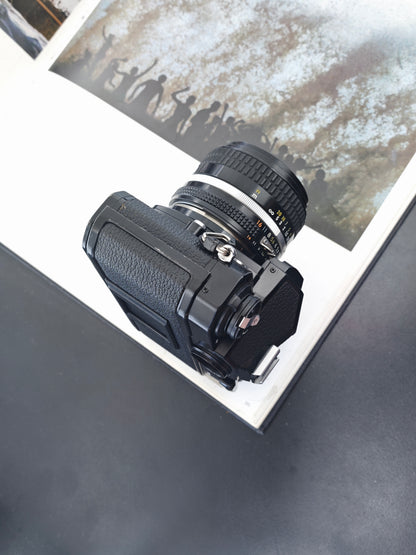 Nikon FM2 black with Nikon Nikkor 50mm F1.4 Ai-S