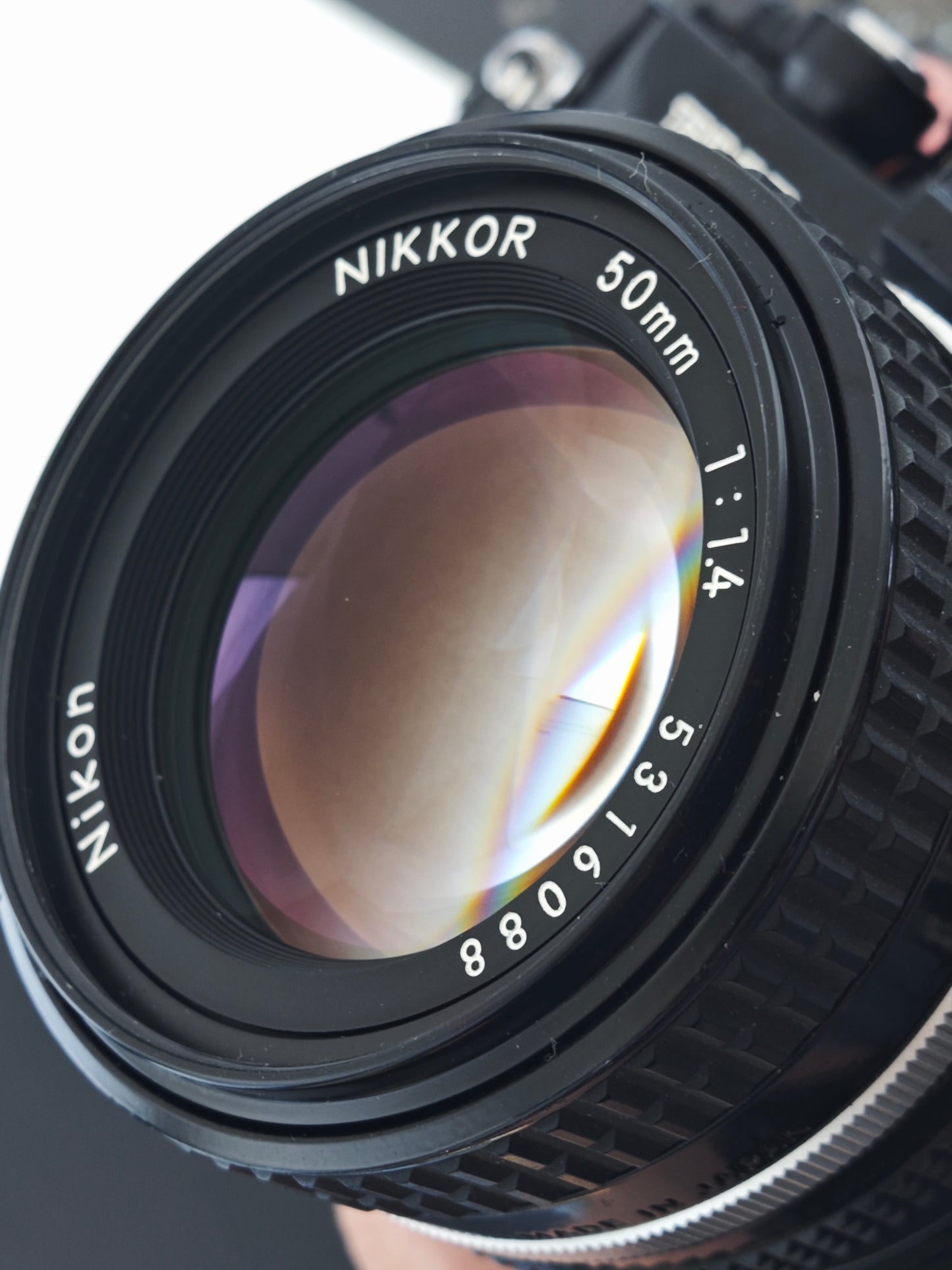 Nikon FM2 black with Nikon Nikkor 50mm F1.4 Ai-S