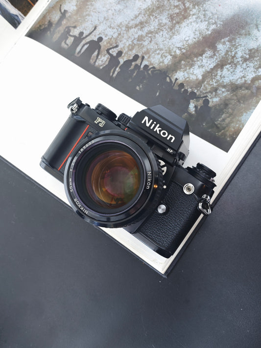 Nikon F3HP with Nikon Nikkor 50mm F1.2 Ai