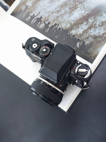 Nikon F3HP with Nikon Nikkor 50mm F1.2 Ai