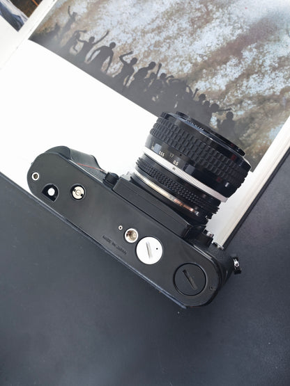 Nikon F3HP with Nikon Nikkor 50mm F1.2 Ai