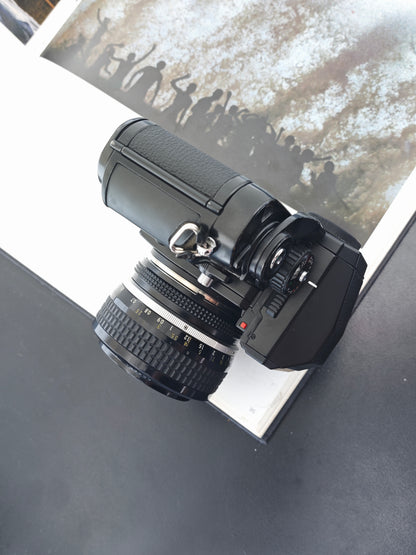 Nikon F3HP with Nikon Nikkor 50mm F1.2 Ai