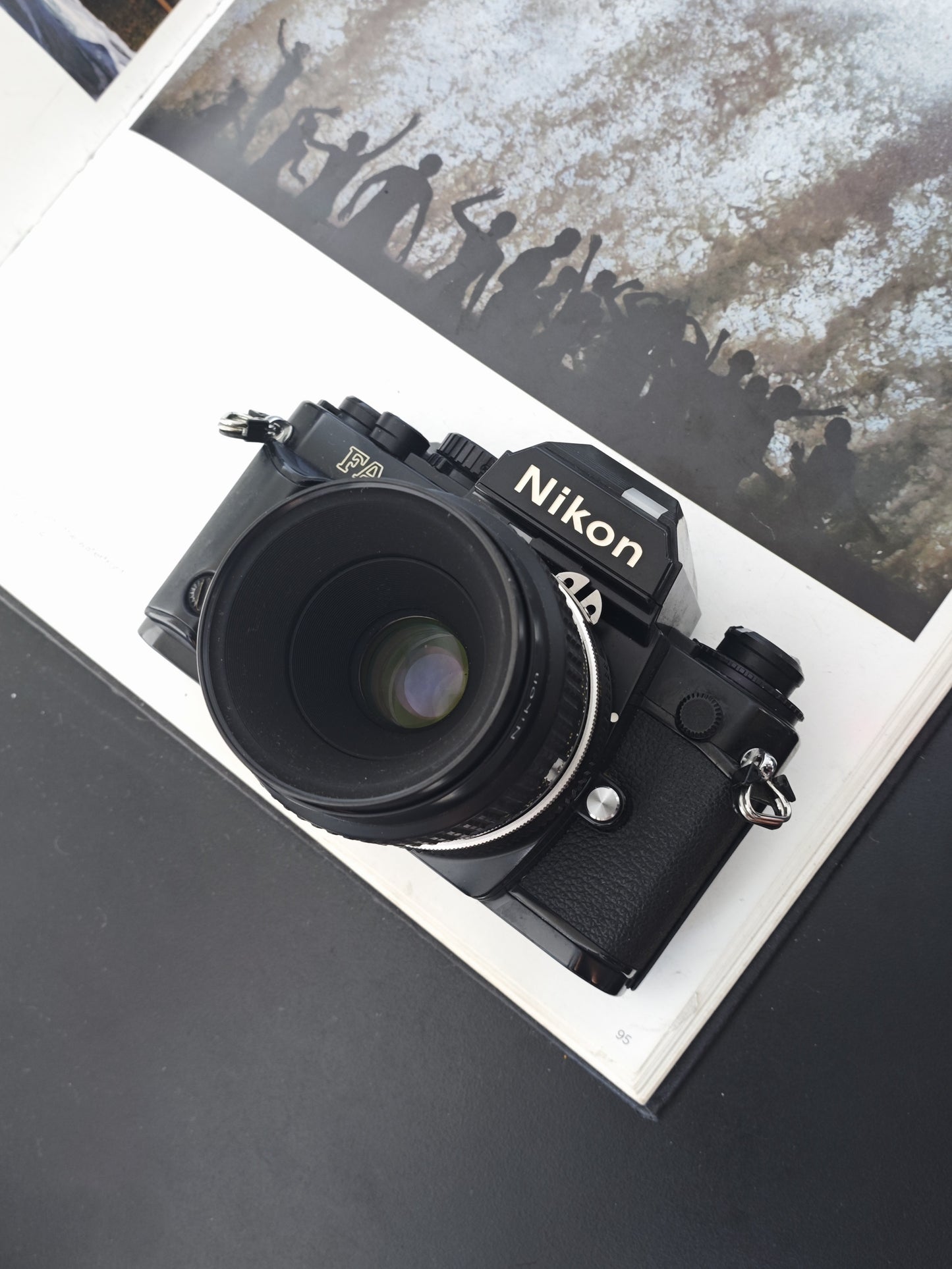 Nikon FA with Nikon Micro-Nikkor 55mm F2.8 Ai-S