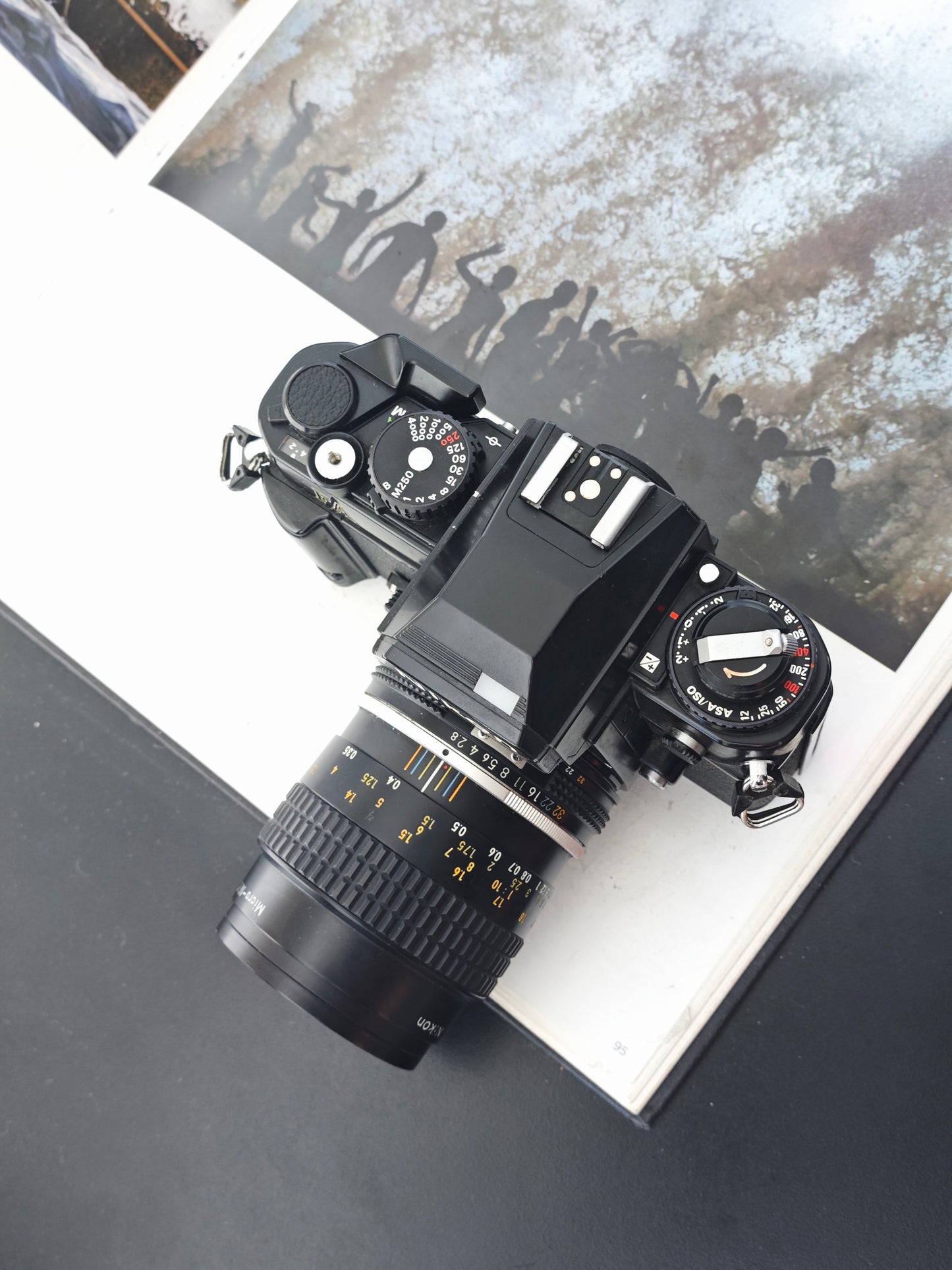 Nikon FA with Nikon Micro-Nikkor 55mm F2.8 Ai-S