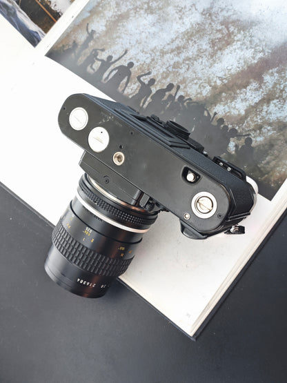 Nikon FA with Nikon Micro-Nikkor 55mm F2.8 Ai-S