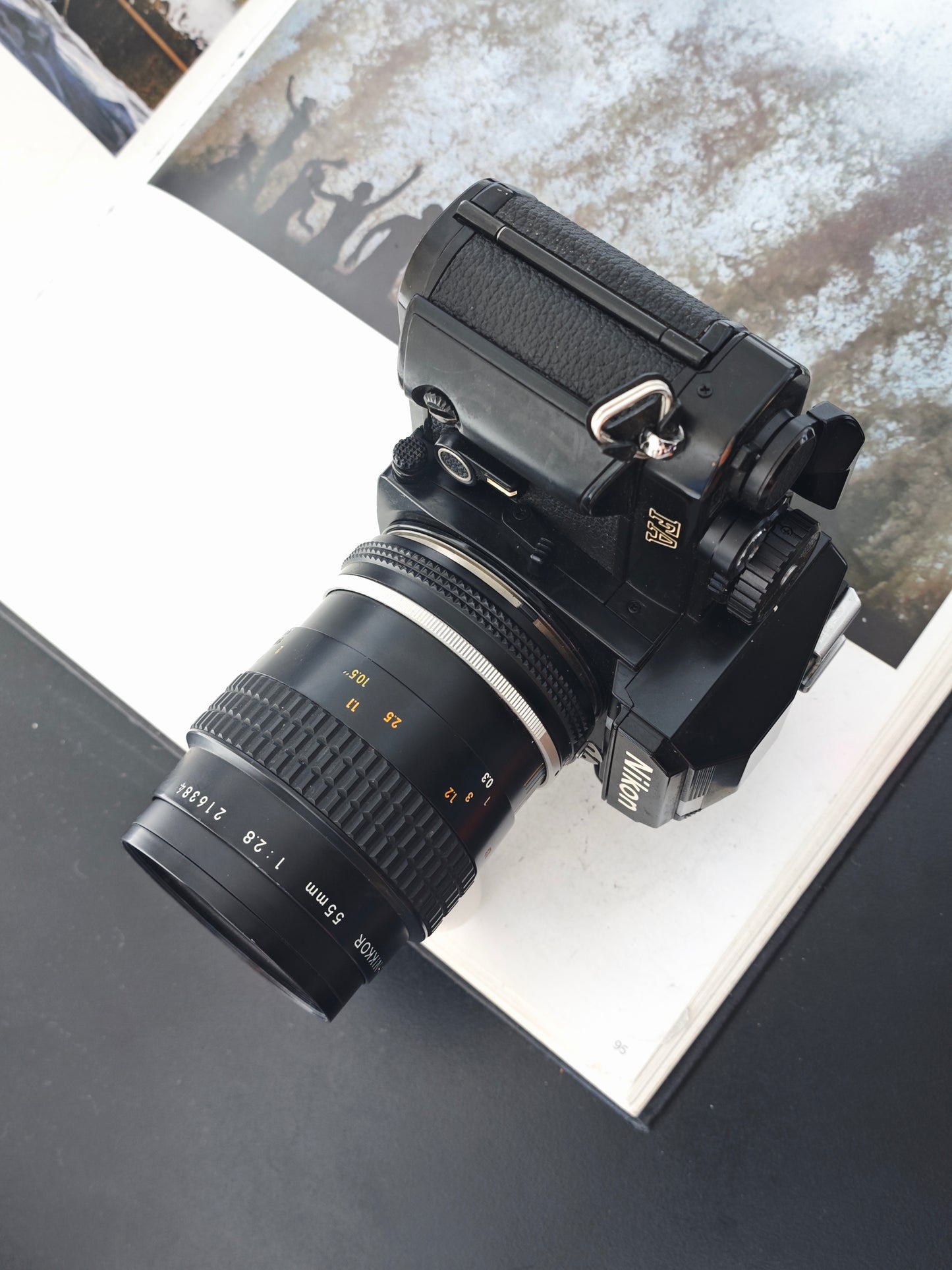 Nikon FA with Nikon Micro-Nikkor 55mm F2.8 Ai-S