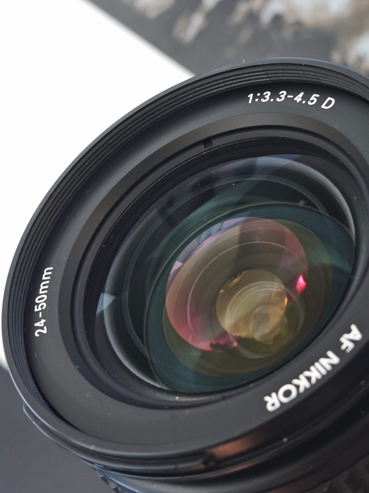 Nikon F3HP with AF Nikkor 24-50mm F3.3-4.5 D