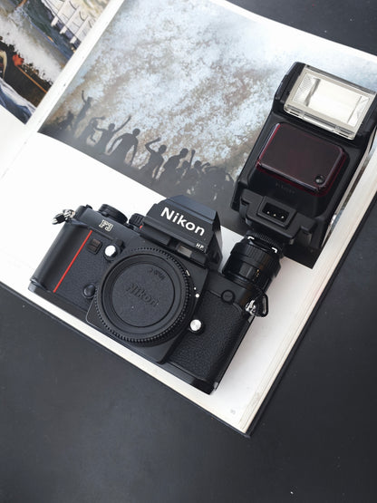 Nikon F3HP with Nikon SB-22