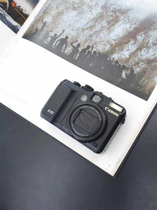 Used Canon PowerShot G10 Digital Camera [No charger] #7011000439