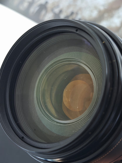 Used Canon EOS M with Zoom Lens EF 100-300mm F4.5-5.6 [+Adapter EF-EF-M/Speedlite 90EX, No charger]