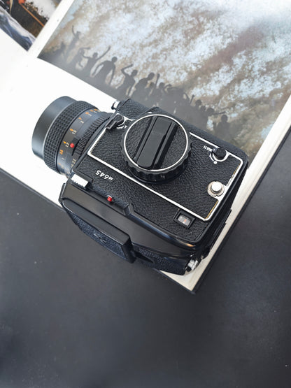 Mamiya M645 with Mamiya-Sekor C 80mm F2.8