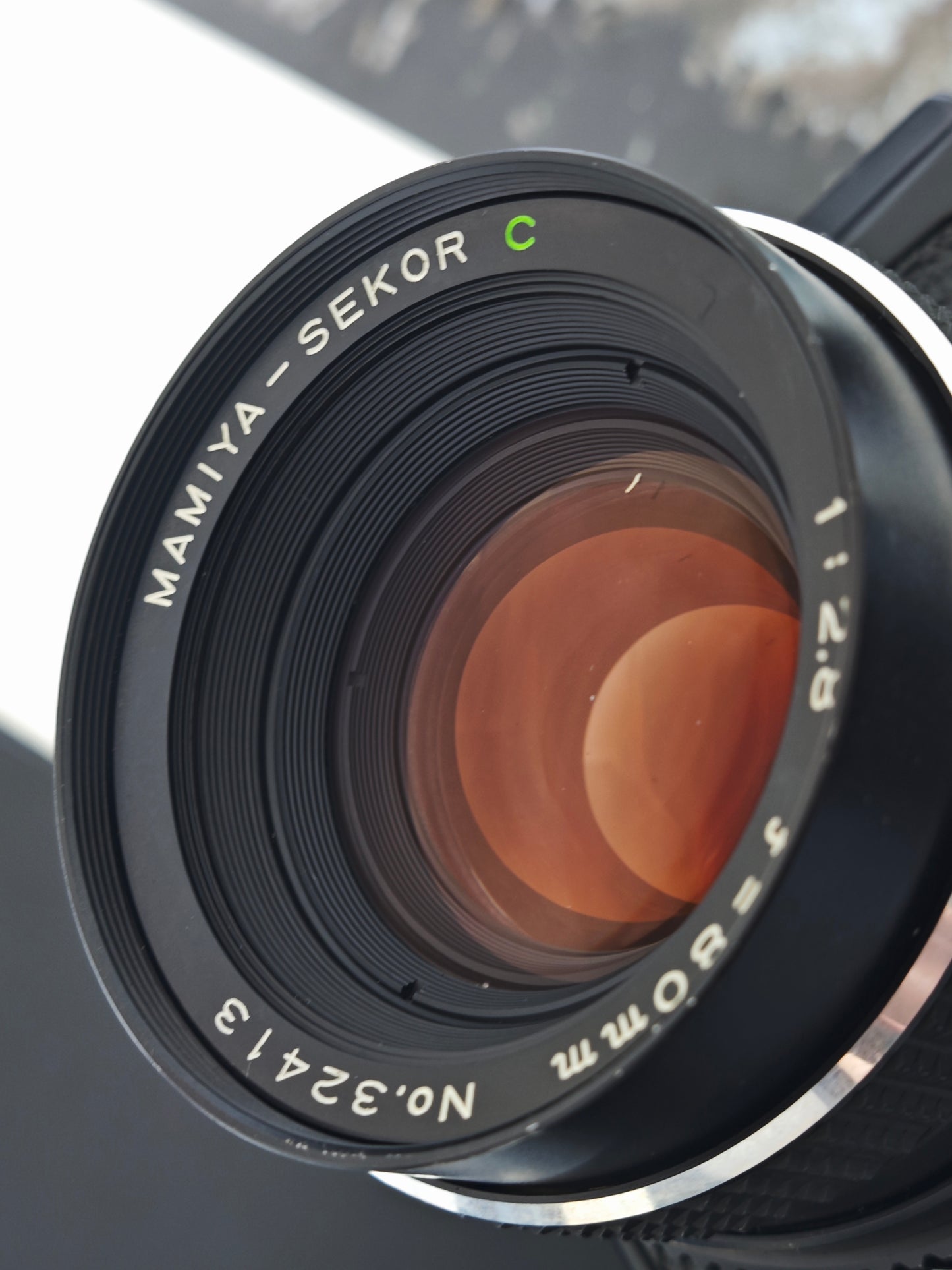 Mamiya M645 with Mamiya-Sekor C 80mm F2.8