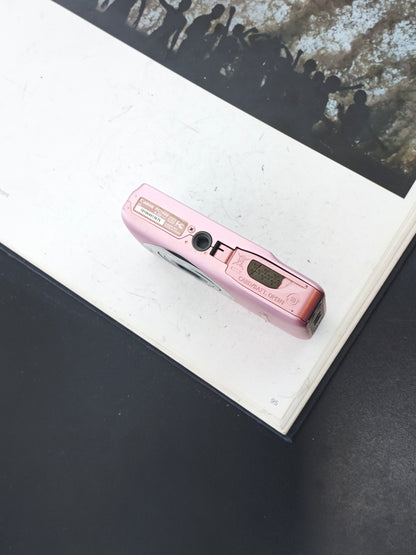 Used Canon IXY 200F pink Digital Camera [No charger]
