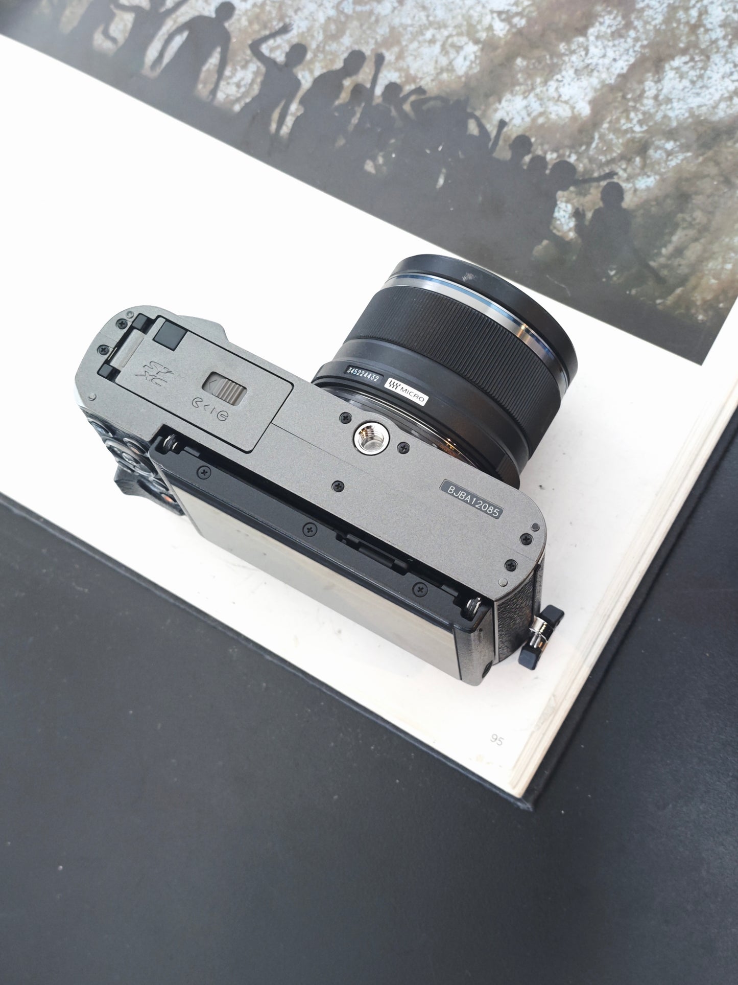 Used Olympus PEN E-PL10 black with M.Zukio Digital 25mm F1.8 Digital Camera