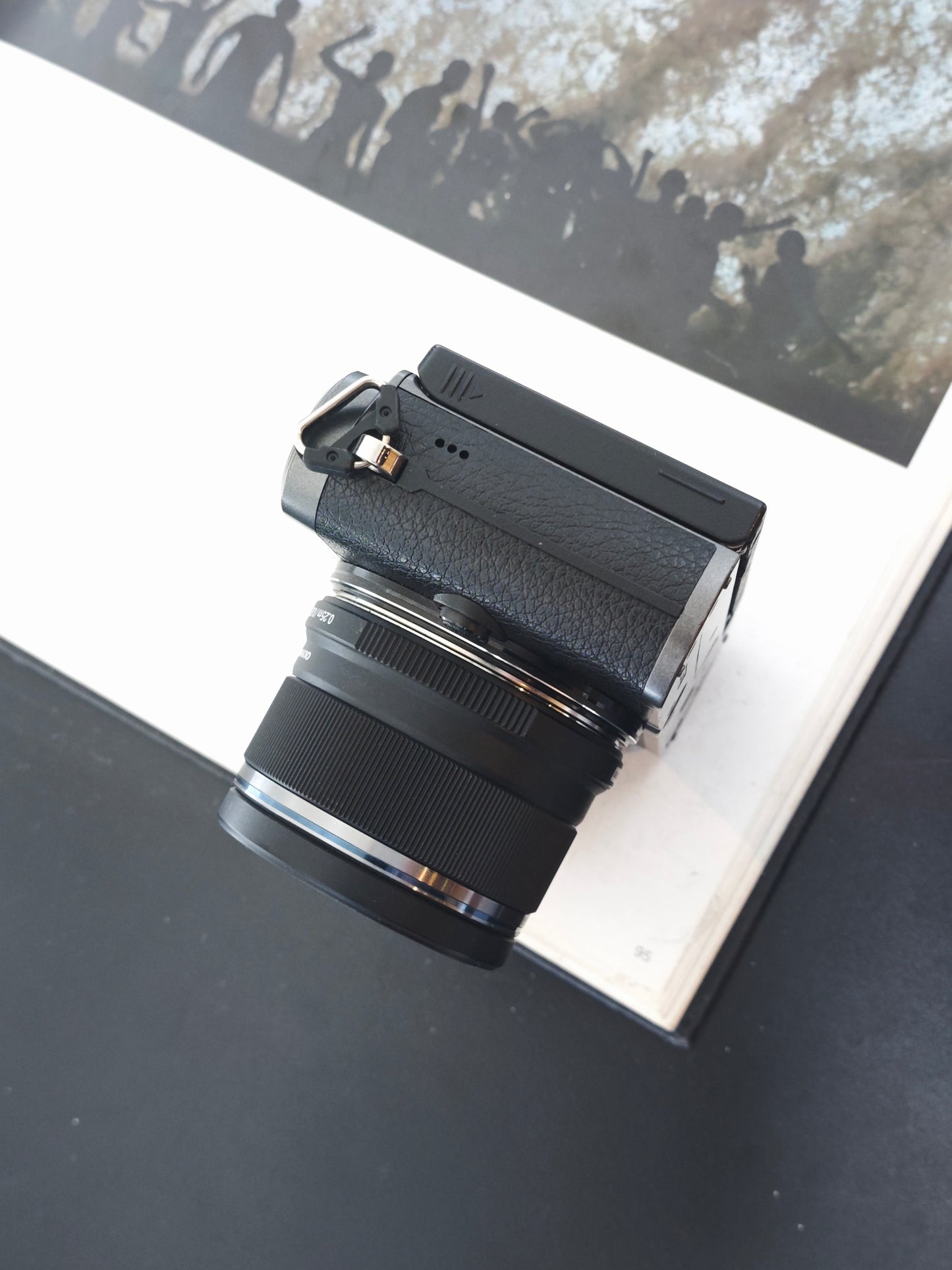 Used Olympus PEN E-PL10 black with M.Zukio Digital 25mm F1.8 Digital Camera