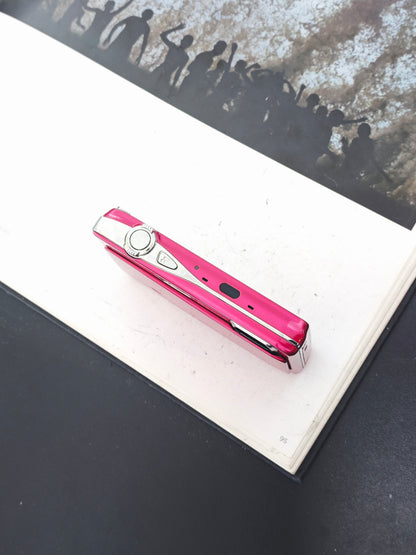 Used Fujifilm FinePix Z900 EXR pink Digital Camera [No charger]