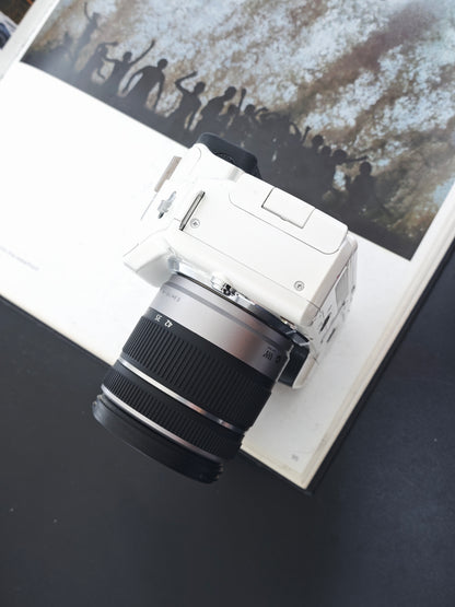 Used Panasonic Lumix DMC-G5 white with G Vario 14-42mm F3.5-5.6 ASPH. [JPN only]