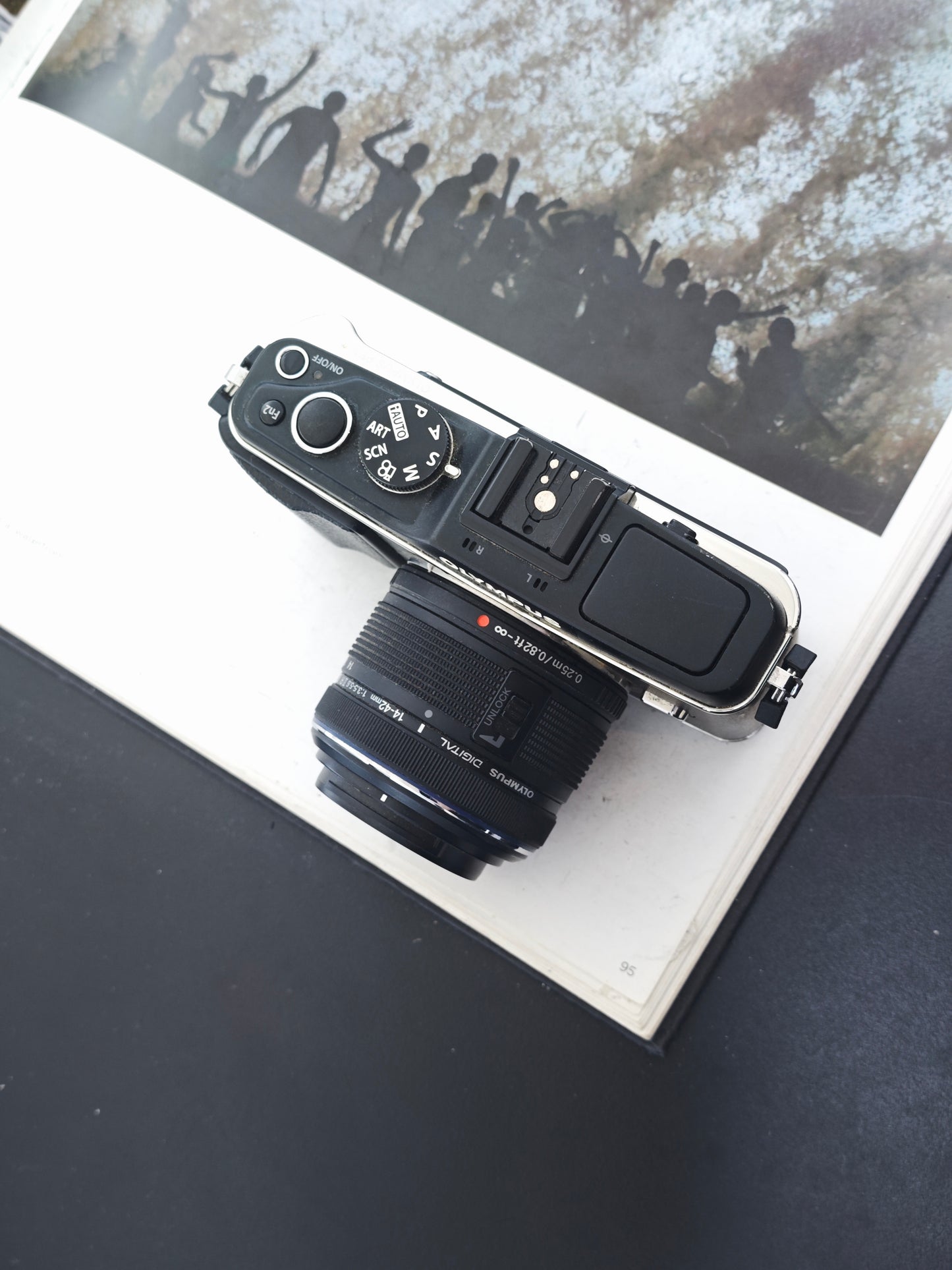 Used Olympus PEN E-P3 with M.Zuiko Digital 14-42mm F3.5-5.6 II R MSC [No charger]