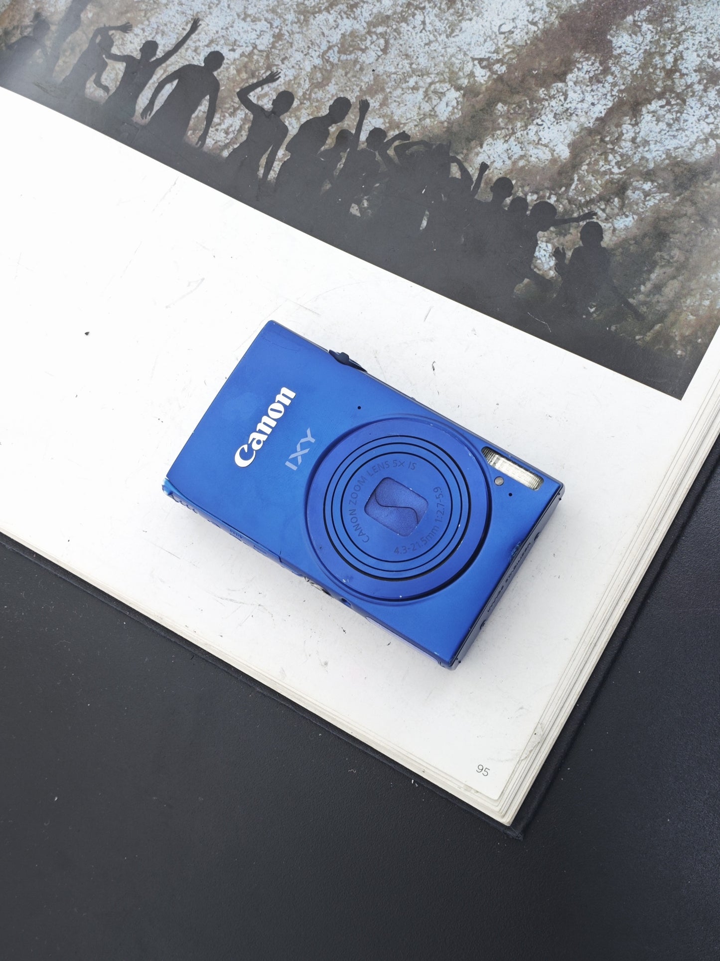 Used Canon IXY 420F blue Digital Camera